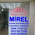 MİREL EVDEN EVE NAKLİYAT ANTALYA